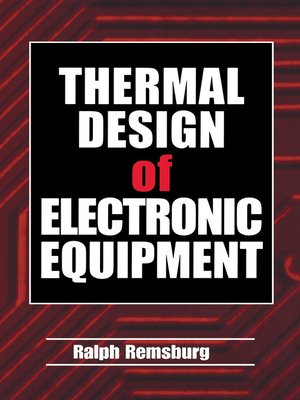 cover image of Thermal Design of Electronic Equipment